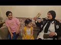 فاجأنا مرت عمي بخبرية كتير حلوة من رزان أخدنا الحلوان وقدمنا حلوان 