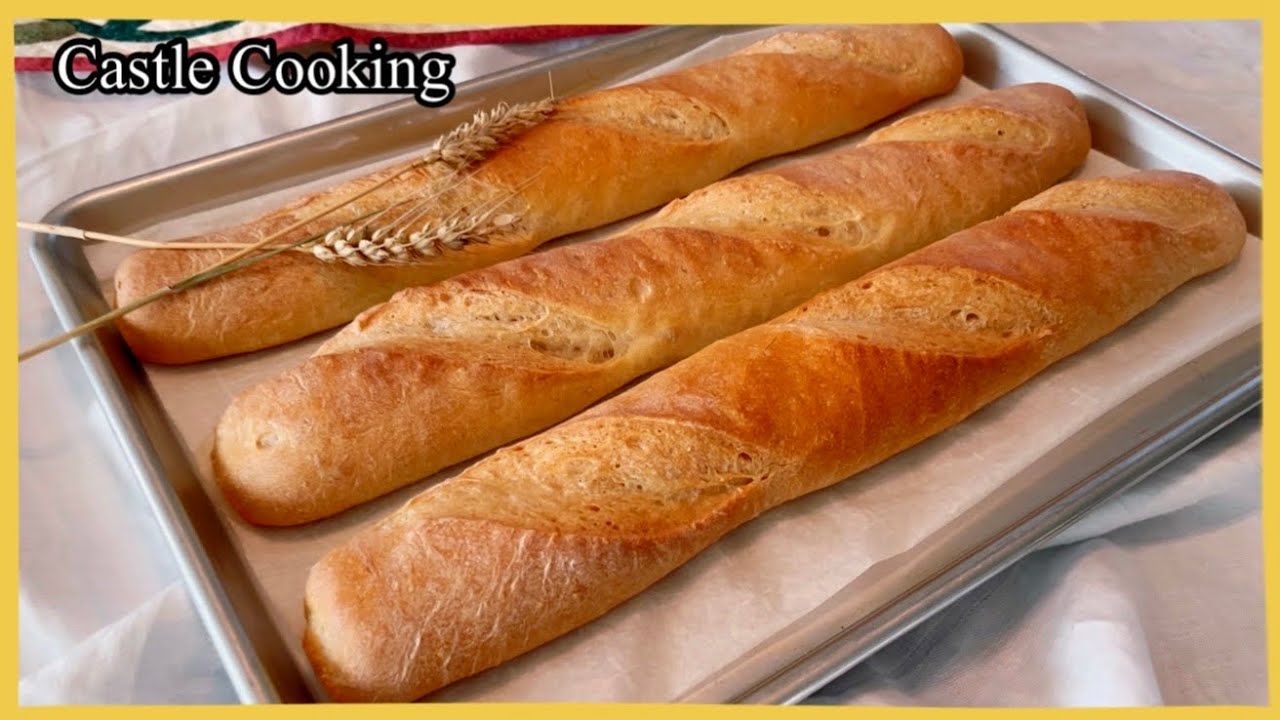 Best Baguette Bread Recipe / Classic French Baguette / Poolish Method