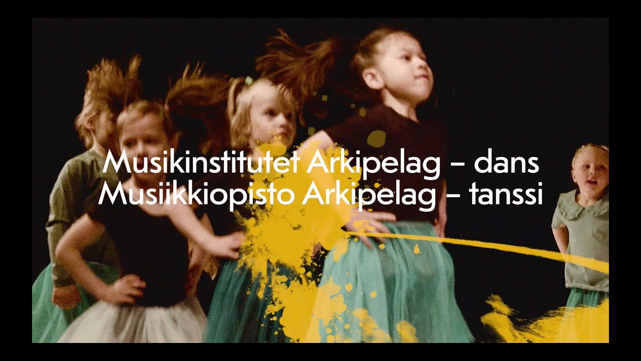 Musikinstitutet Arkipelag – dans | Musiikkiopisto Arkipelag – tanssi