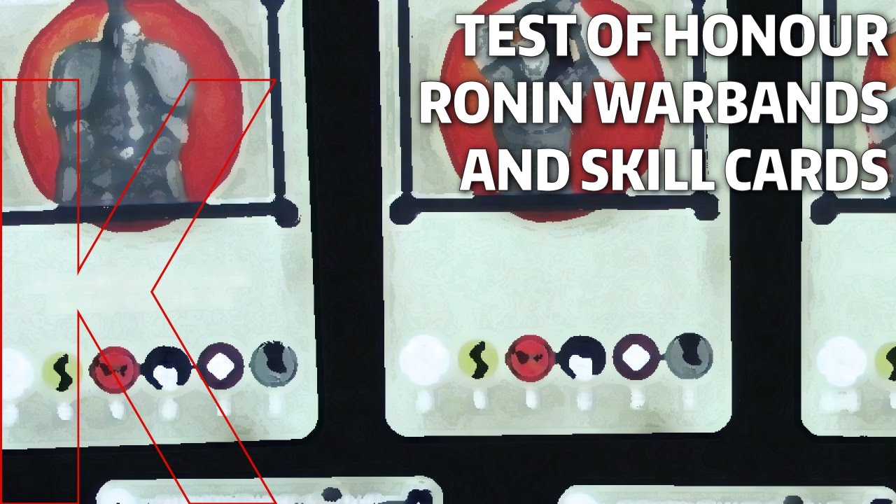 Up Close: Test of Honour Ronin Warbands and Skill Cards