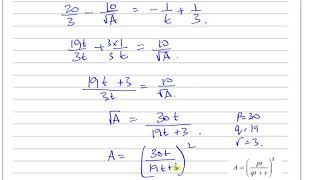WMA14 01 IAL (Edexcel) P4 June Oct 2020 Q9 Differential Equations