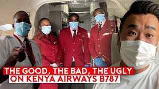 My Kenya Airways Flight  The Good, The Bad and The Ugly