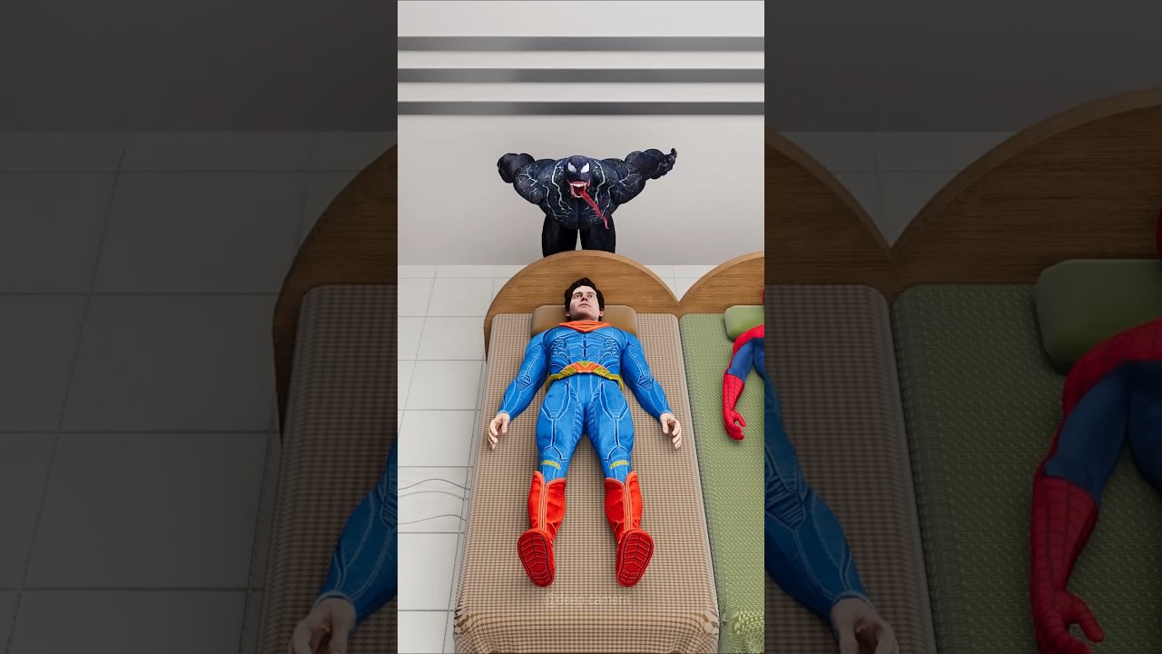 Веном против Супермена против Человека-паука против Бэтмена | Переиграл и выиграл 12 | Marvel Ani...