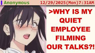 Feminist HR Loses It When Her Quiet Employee Starts Recording Every Conversation to Protect Himself