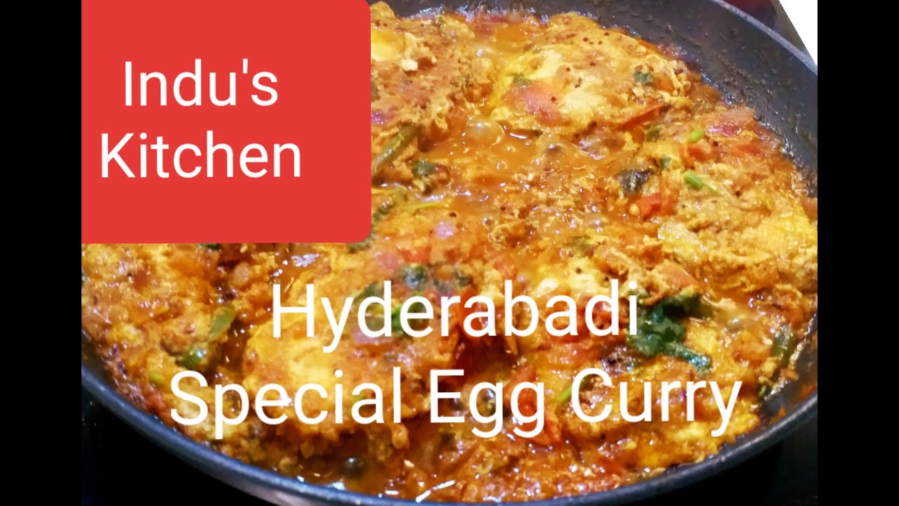 Hyderabadi Special Egg Curry Recipe Egg Curry Recipe By Indu's