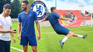 Chelsea Fc Shooting Challenge Ft. Giroud, Jorginho & Emerson Fifa 20 Ratings