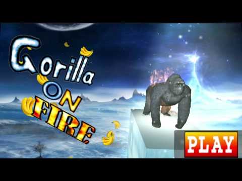 Gorilla On Fire!!
