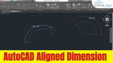 Aligned Dimensions | Aligned Dimension in Different Points | AutoCAD Tutorial