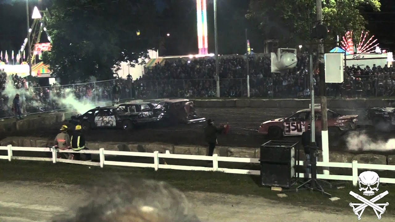 Caledonia Prostock Heat1 Demolition Derby YouTube