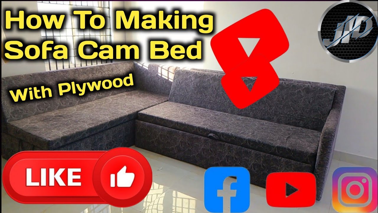 How To Making Sofa Come Bed With Plywood// Plywood Se Sofa Kam Bed Kaise BanaenJid Group YouTube