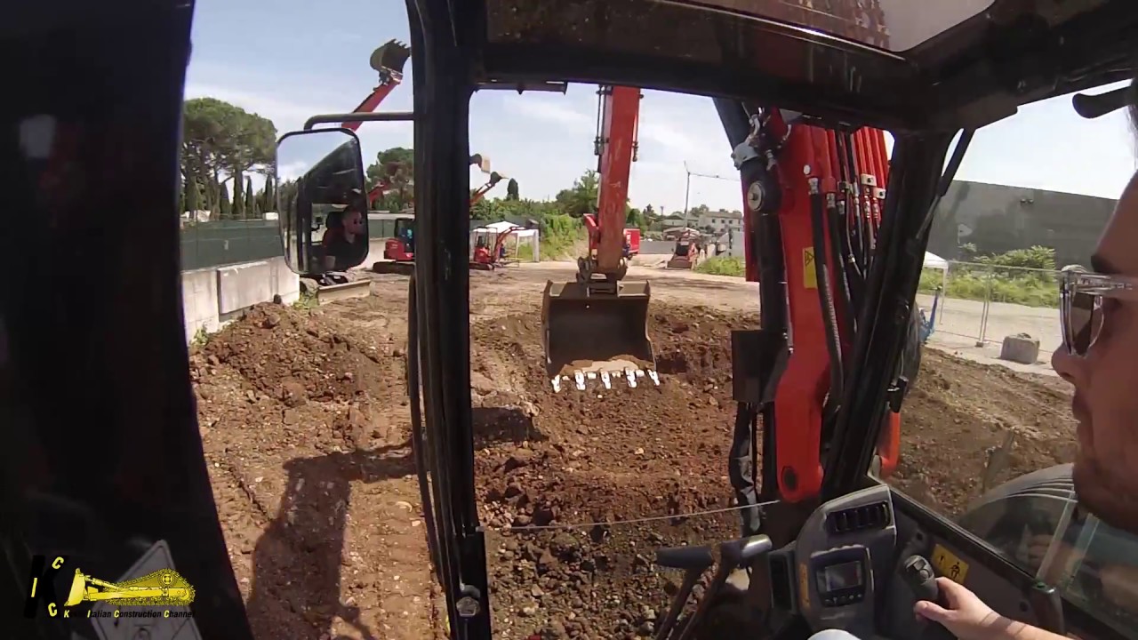 Test Drive Kubota KX080 4 Excavator