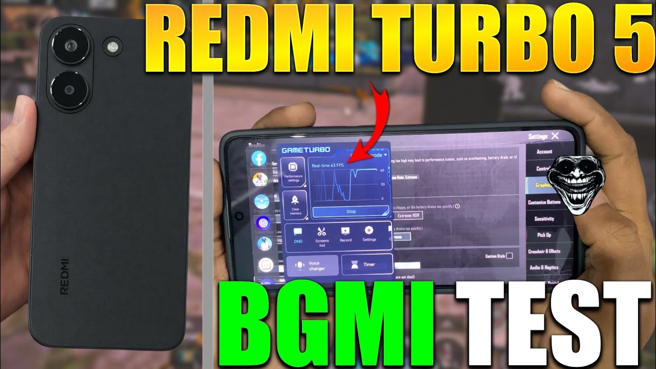 Тест Redmi Turbo 5 с BIOS | Процессор DM 8500 Ultra ☠️🖤