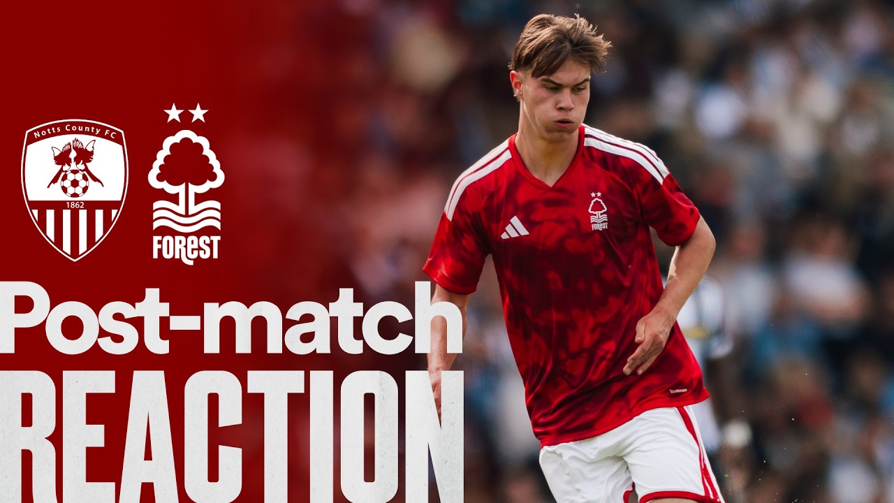 Grady McDonnell's Reaction 🗣️ | Notts County 0-2 Nottingham Forest | Pre-season 26/27