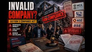 💥 How Companies Are Legally Born? Section 3 Companies Act Explained