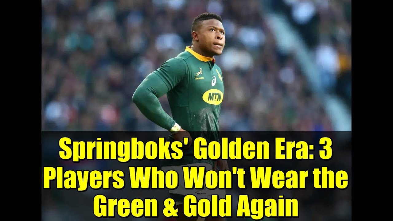 Золотая эра «Спрингбокс»: 3 игрока, которые больше не наденут зелено-золотую форму.