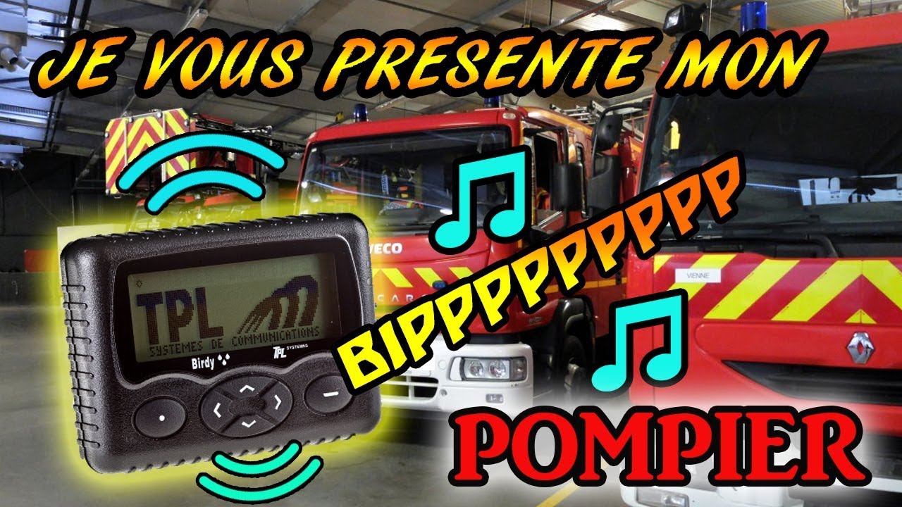 Je vous présente mon BIP des POMPIERS - YouTube
