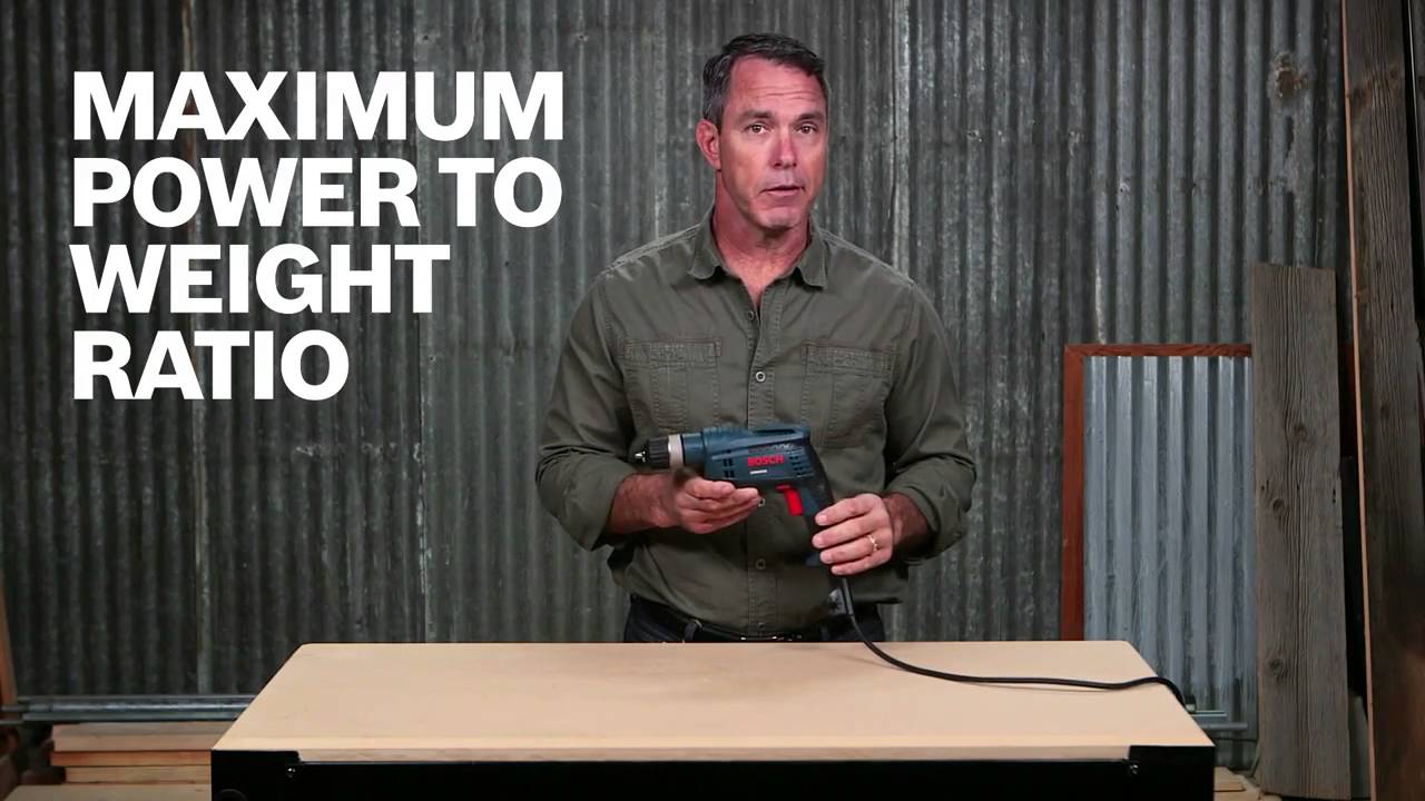 [Promo] Bosch 1006VSR, 3/8 In. 6.3 A Jacobs Ratcheting Keyless Chuck Variable Speed Drill