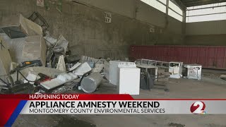 Montgomery County offers 'Appliance Amnesty Weekend'