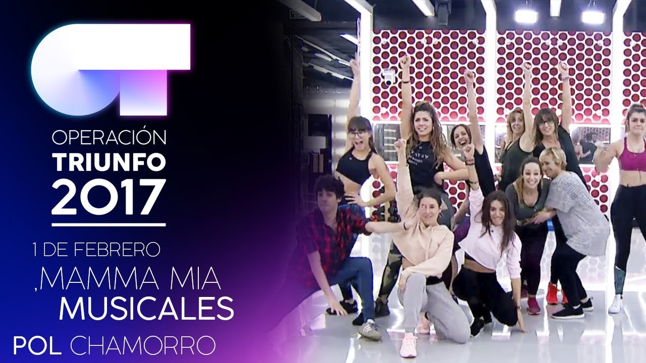 Última clase de BAILE con Pol Chamorro + PROFES (1 FEB) | OT 2017