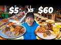 5 vs 60 buffet in sokcho korea who wins