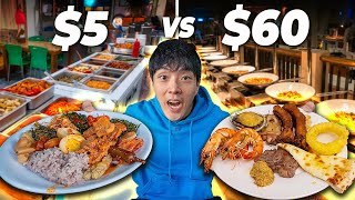 $5 vs $60 Buffet in Sokcho, Korea. Who Wins?