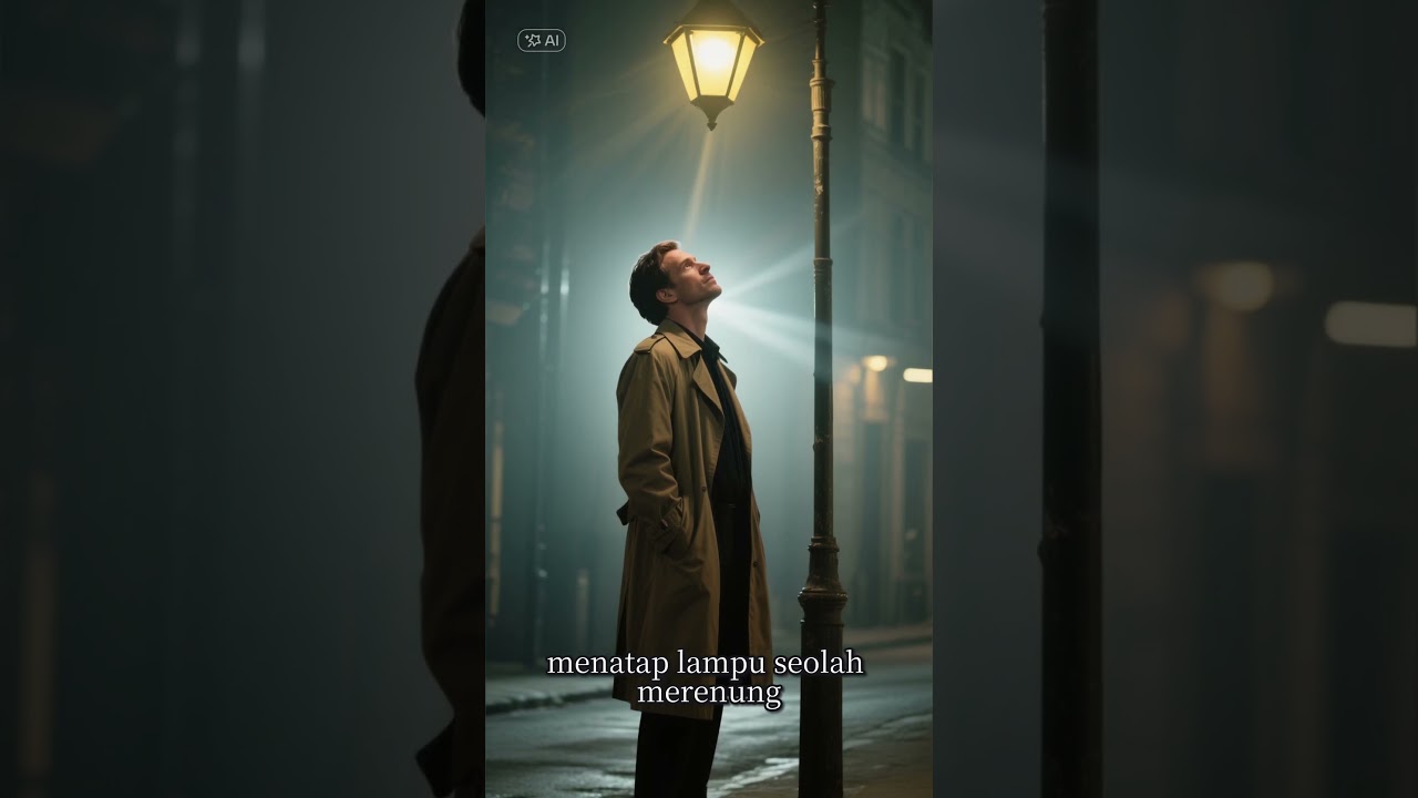 💡 Lampu jalan temaram di lorong sepi