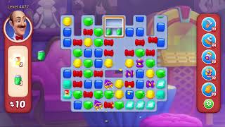 Homescapes Level 4477 - 17 Moves - No Boosters