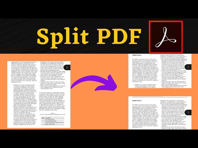 How to Split PDF Files in Adobe Reader DC for Free