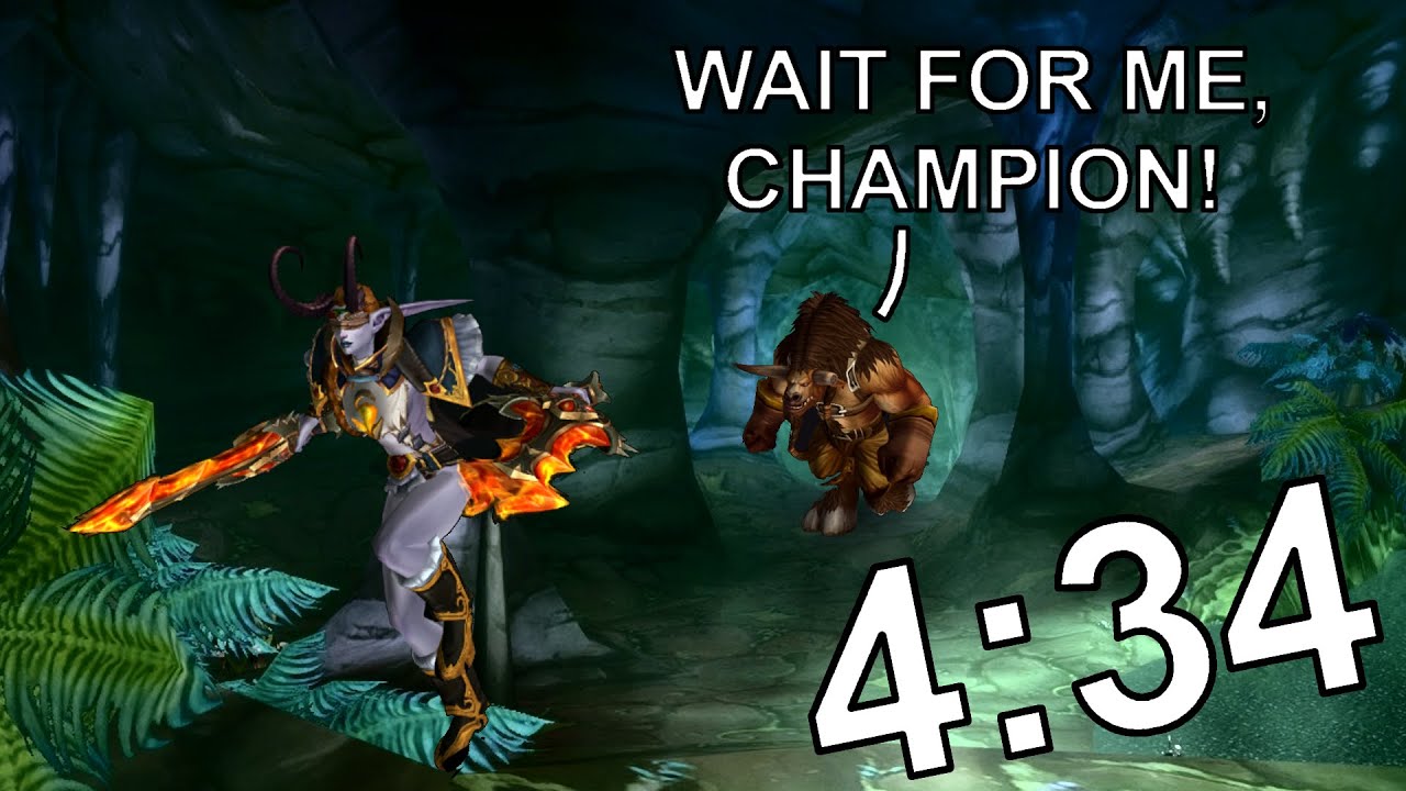 [Retail] Wailing Caverns Any% in 