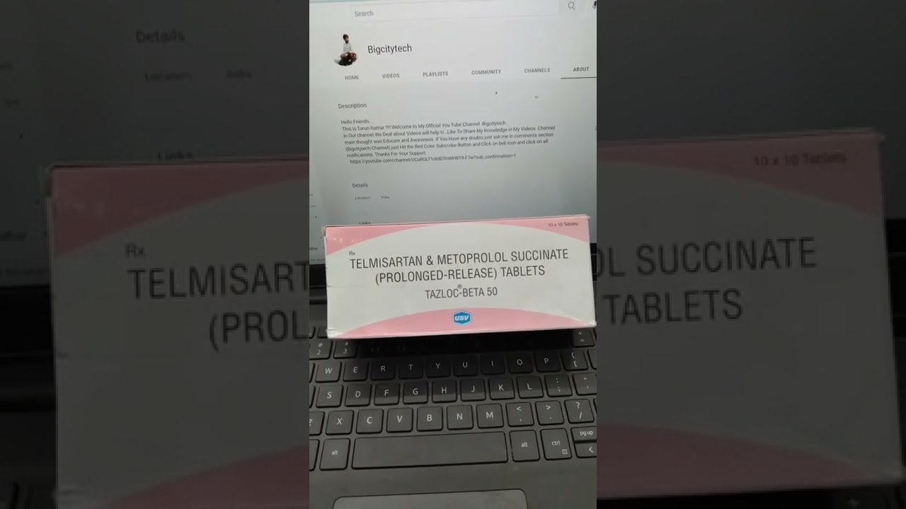 Tazloc beta 50 Tablets  in Telugu |  Tazloc beta 50 in telugu || by @bigcitytech |