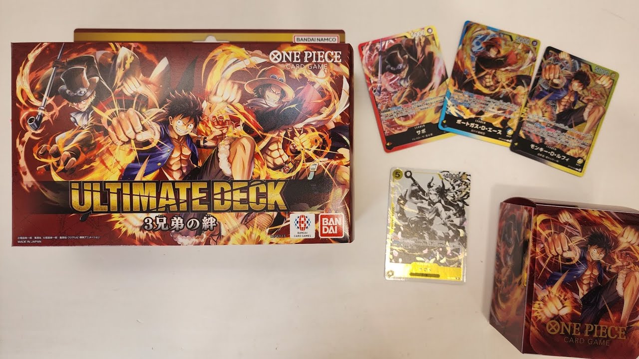 One Piece Card Game classeur - Binder ver 3 - unboxing, review