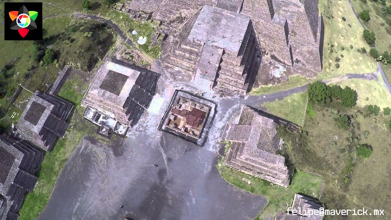 Teotihuacan sitio arqueológico. 2015. Archaeological site