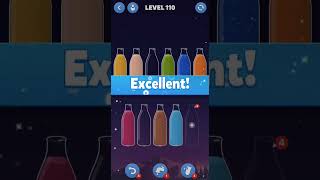Water Sort Level 110 #games #ludolads #gaming #gameplay #androidgames #puzzle #ludo #androidgame