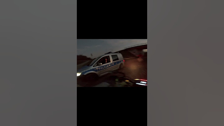 Ucieczka przed policją #cross #police #ucieczka #enduro #2t