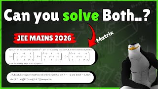 Don't Skip These MATRIX Questions for JEE Mains 2026(1 HW Inside)