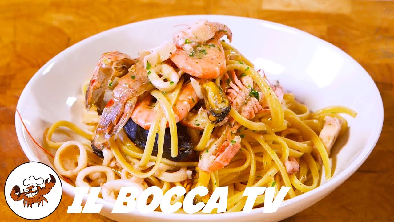 667 - Linguine allo scoglio...a pranzo è ciò che voglio (primo piatto di mare facile e sfizioso)
