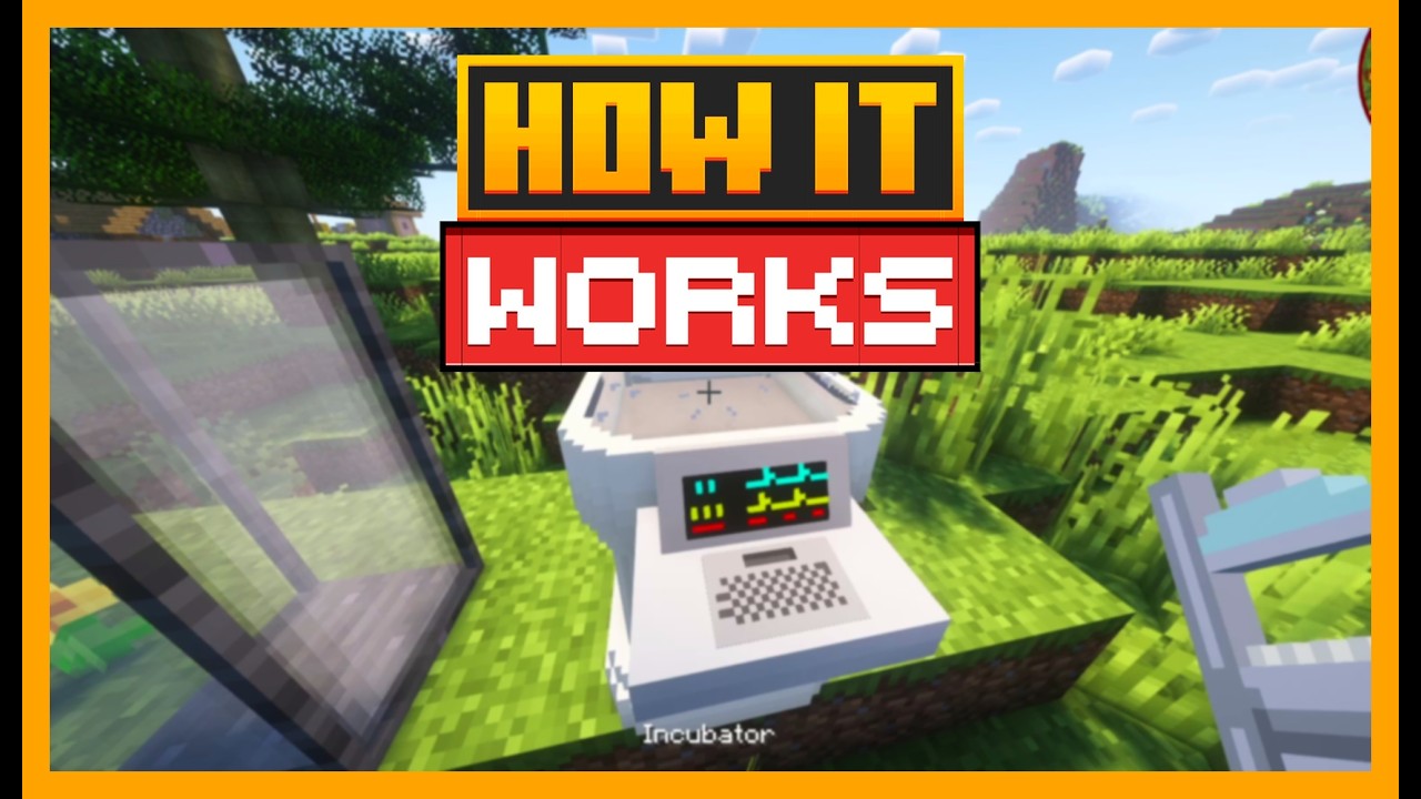 HOW THE INCUBATOR WORKS IN MINECRAFT Jurassic World Reborn - YouTube