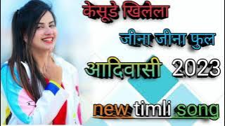 kesude khilela jina jina ful aadivasi 2023 new timli song kesuda kesuda lal lal kesuda new timli2023