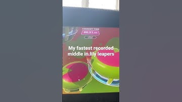 My fastest recorded middle in lily leapers
