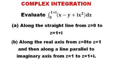 Complex Integration-Most important problem with solution