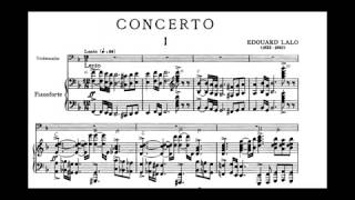 Édouard Lalo - Cello Concerto (audio + sheet music)