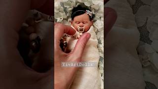 Realistic Baby Doll Sculpted From Polymer Clay Ooak 