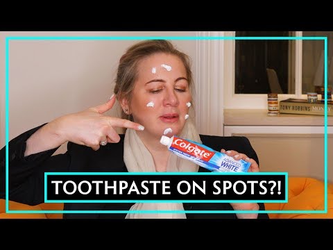 Video: Vai zobu pasta izžāvē pūtītes?