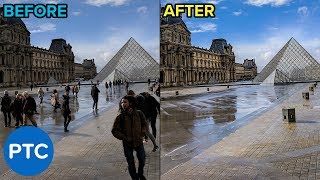 how to remove people from photos in photoshop