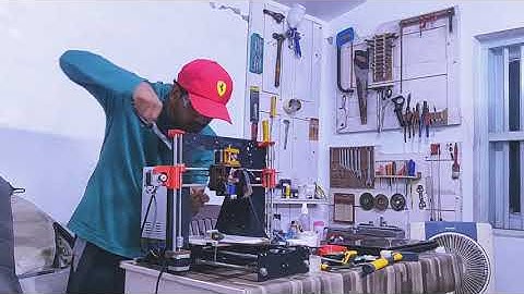 3D Printer build timelapse