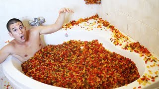 Bathing in 600 lbs of Gummy Bear