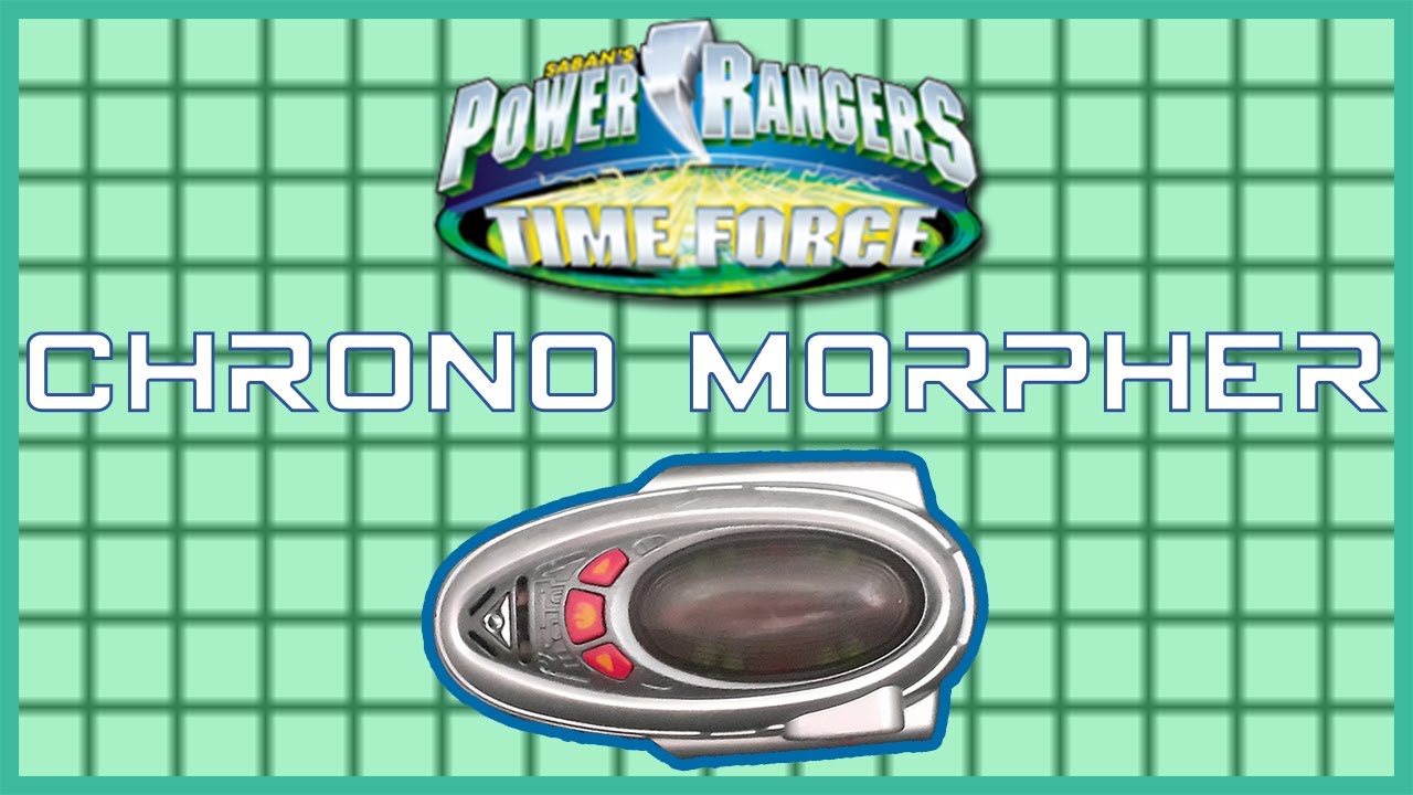 Power Rangers Time Force Deluxe Chrono Morpher - Silver's Toy Shelf