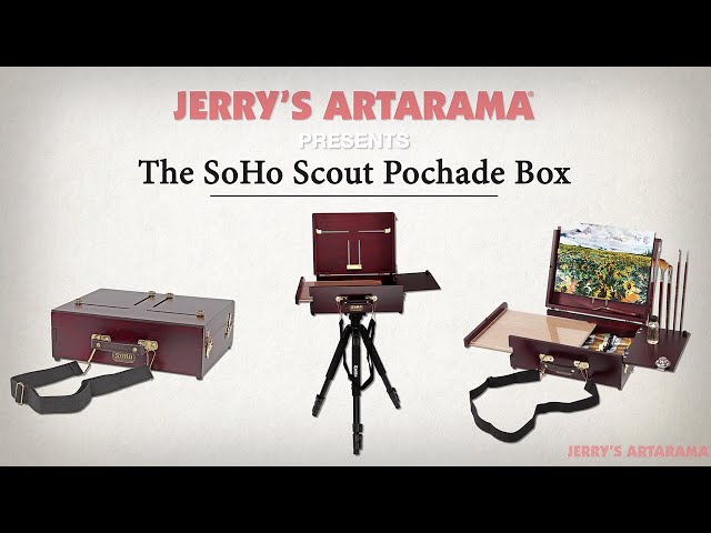 Scout Pochade Box for Oil Acrylic Artists Artist Box Wood 