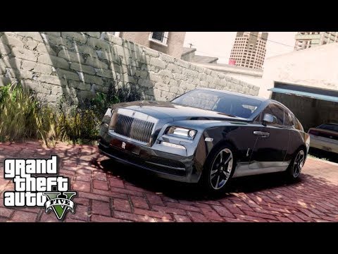GTA 5 MODS: КАК УСТАНОВИТЬ МАШИНУ В GTA 5 // Rolls-Royce Wraith [Add-On]