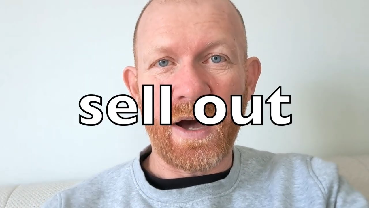 Sell y sell out en inglés (también sale y sold)